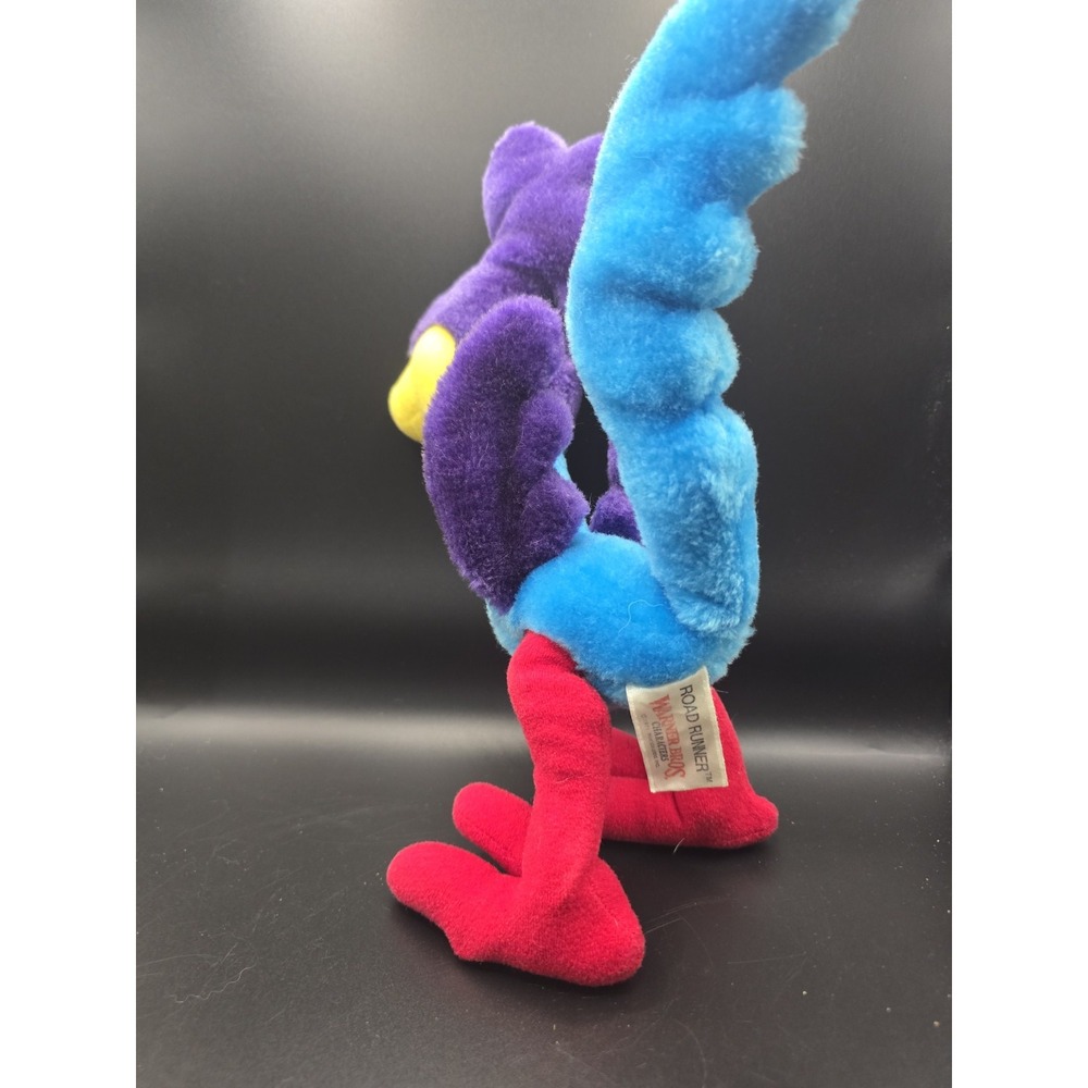 Vintage 1971 Warner Brothers Road Runner Bendable Poseable Plush Looney Tunes